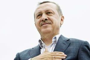 Recep Tayyip Erdogan, le 11 septembre à Istambul. Le lendemain, le oui au référendum l’emportait. © Sipa