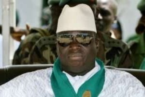 Le président gambien Yahya Jammeh, en 2006. © AFP