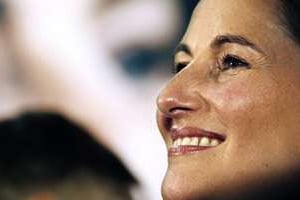 Ségolène Royal est candidate à la candidature socialiste pour la présidentielle de 2012. © AFP