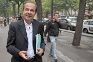 Le juge Roger Le Loire, le 1er octobre 2009 à Paris. © AFP