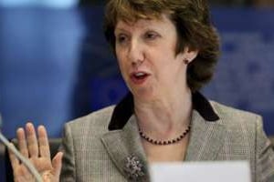 La chef de la diplomatie européenne Catherine Ashton. © AFP