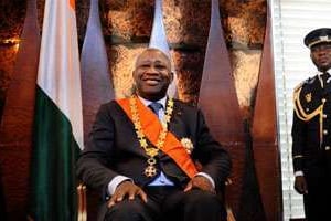 Laurent Gbagbo entend bien ne pas renoncer au pouvoir. © Émilie Régnier pour J.A.