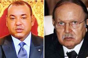 Les relations entre Mohammed VI et Abdelaziz Bouteflika seraient beaucoup moins cordiales qu’affiche © AFP
