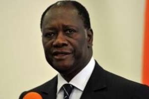 Le président élu, Alassane Ouattara, appelle l’armée ivoirienne à le rejoindre. © AFP
