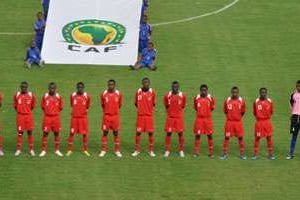 Les Étalons-cadets du Burkina Faso, finalistes de la CAN U-17 2011 au Rwanda. © D.R.