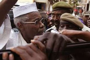 Hissène Habré à Dakar, en novembre 2005. © AFP