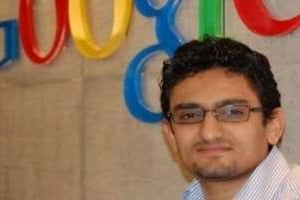 Wahel Ghonim, responsable du marketing de Google pour le Proche-Orient et l’Afrique du Nord © AFP