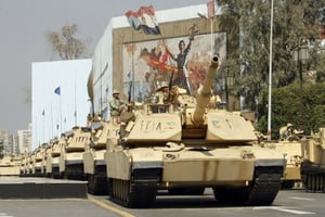 Egypte: l’armée renforce sa présence à la frontière avec la Libye © AFP