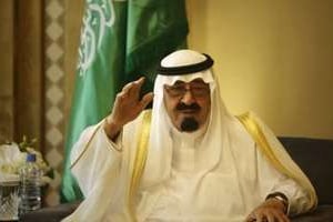 Le roi Abdallah d’Arabie saoudite, le 30 juillet 2010 à Beyrouth. © AFP