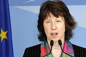 Catherine Ashton a promis des sanctions contre les responsables de violation des droits de l’homme. © AFP