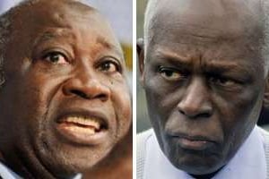 Laurent Gbagbo et José Eduardo dos Santos. © AFP/Montage J.A.com