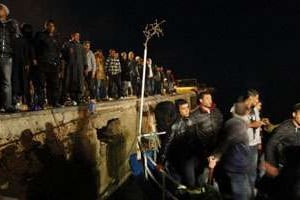 Les immigrés tunisiens qui débarquent sur l’Île de Lampedusa sont menacés de rapatriement. © AFP