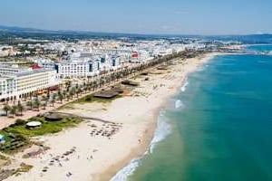 La plage de Hammamet. © Nicolas Fauqué/imagesdetunisie.com