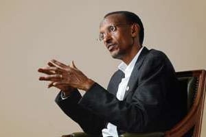Paul Kagamé promet qu’il ne touchera pas à la Constitution. © Vincent Fournier/J.A.
