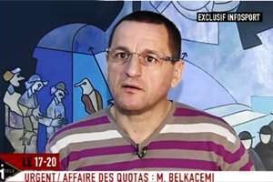 « Je ne suis pas une taupe », affirme Mohammed Belkacemi, le 4 mai. © I-Télé