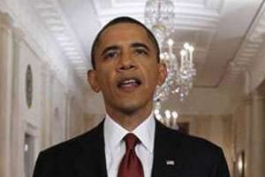 Barack Obama annonçant depuis la Maison Blanche la mort de Ben Laden, le 1er mai 2011. © Jason Reed/Reuters