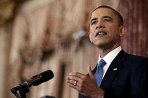 Le président des États-Unis Barack Obama s’exprime le 19 mai 2011 à Washington. © AFP/Jim Watson