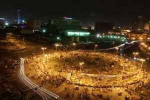 Manifestations place Al-Tahrir, le 27 mai 2011. © Khaled Desouki/AFP