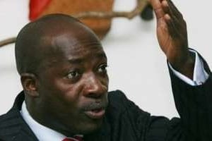 Charles Blé Goudé : « Je serai le dernier à lâcher Gbagbo. » © AFP