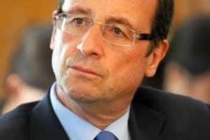 En Tunisie le 24 mai, François Hollande soigne sa carrure internationale. © Fethi Belaid/AFP