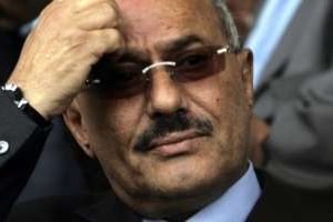 Le président du Yémen, Ali Abdallah Saleh. © Mohammed Huwais/AFP