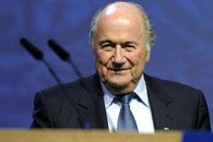 Le président de la Fifa Joseph Blatter à Zurich le 1er juin 2011 après sa réélection. © AFP