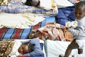 Des conditions déplorables ont causé la mort d’une trentaine d’enfants. © Bertrand Guay/AFP
