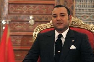 Le roi Mohammed VI a très vite compris que les manifestants ne défilaient pas contre lui. © AFP