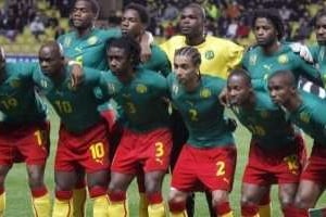 L’équipe nationale du Cameroun en mai 2010. © AFP