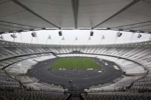 Le stade olympique de Londres, en mars 2011. © AFP