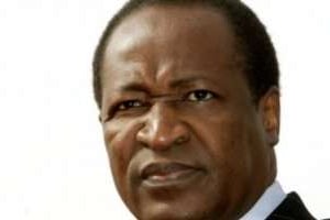 Blaise Compaoré, président du Burkina Faso, en 2004. © Reuters