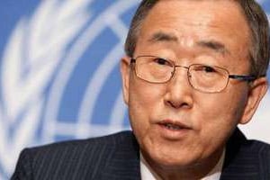 Ban Ki-moon, Secrétaire général de l’Organisation des Nations-Unies. © Reuters