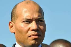 Le fils du président sénégalais et « super-ministre » Karim Wade. © AFP