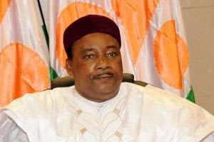 Le président du Niger Mahamadou Issoufou, le 7 avril 2011 à Niamey. © AFP