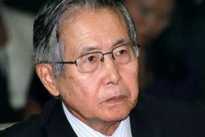 Alberto Fujimori, président du Pérou de 1990 à l’an 2000. © AFP