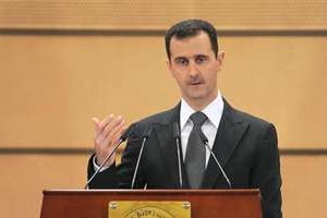 Bachar al-Assad, le 20 juin 2011. © AFP
