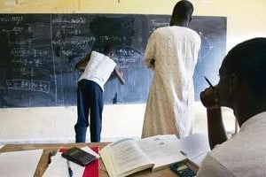 Un lycée de Korhogo, dans le nord de la Côte d’Ivoire. © AFP