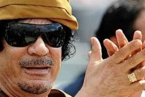 Pour Thierry Meyssan, Kaddafi est victime d’un complot occidental.. © AFP