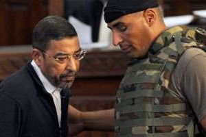 Ali Seriati comparaît le 26 juillet 2011 devant le tribunal à Tunis. © AFP