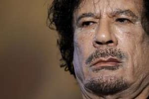 Mouammar Kaddafi, en juin 2009 à Rome. © Filippo Monteforte/AFP