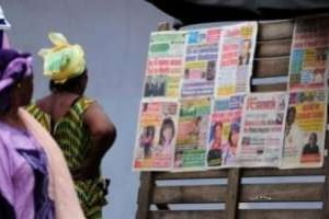 Les journaux pro-Gbagbo sont frappés par une crise proteiforme. © AFP