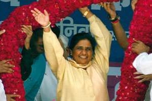 Depuis 2007, Mayawati dirige l’Uttar Pradesh, un État nordiste profondément patriarcal. © Pawan Kumar/Reuters
