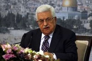 Le président palestinien Mahmoud Abbas s’exprime à la télévision le 16 septembre 2011.