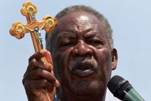 Michael Sata a été élu Président de République après quatre tentatives ratées. © AFP