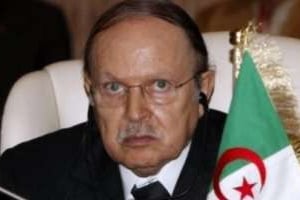 Le président Bouteflika en février 2011. © DR