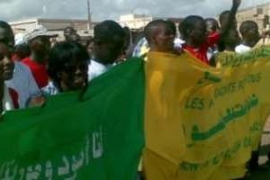 De très jeunes Mauritaniens sont à la pointe de la contestation contre le recensement. © D.R