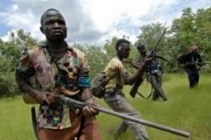 Des rebelles en Centrafrique. © AFP