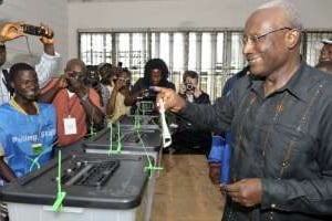Le parti de Winston Tubman s’est retiré du processus électora © AFP
