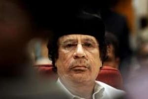 Le colonel Kaddafi a été blessé pendant la bataille de Syrte. © AFP