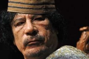 Mouammar Kaddafi a été enterré dans un endroit secret, dans la nuit du 24 au 25 octobre. © Christophe Simon/AFP